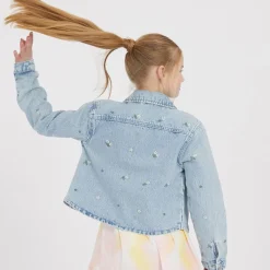 Online Only Piger Cassie Denim Bluser og skjorter Blå