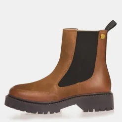 Hot Copenhagen Shoes Piger Efterår Støvler 0241 Cognac