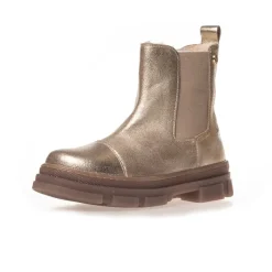 Copenhagen Shoes Piger Flotte Lave Støvler 012 Guld Metallic Metallisk