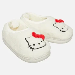 Clearance Hello Kitty Piger Fuld Borg Hjemmesko Hvid/Rød