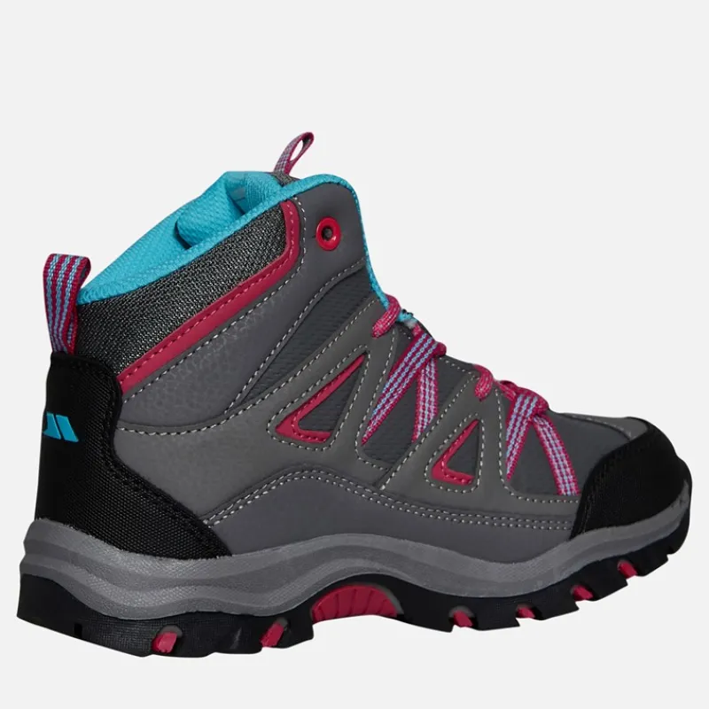 Trespass Piger Gillon 2 Mid Waterproof Vandrestøvler Grå Grå