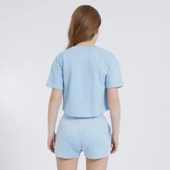 Best Juicy Couture Piger Heart Boxy And Velour Sæt Blå Blå