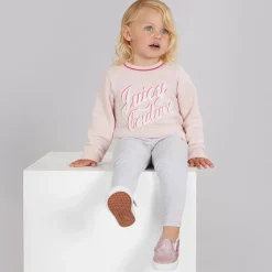 Best Juicy Couture Piger Infant Træningstøj Bleg Lyserød