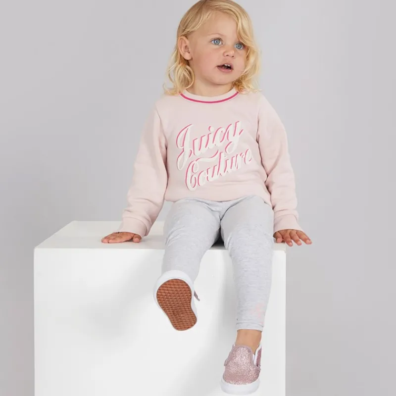 Best Juicy Couture Piger Infant Træningstøj Bleg Lyserød