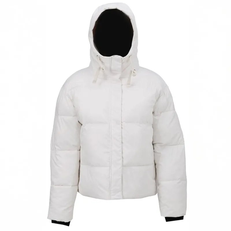 Clearance True North Piger jakke Coconut Hvid