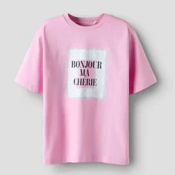 Hot Name It Piger Janice T-shirt Cameo Pink