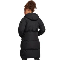 Online Juicy Couture Piger Lang Pufjakke Sort