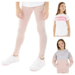 Discount Bench Piger Leal 3-pak Sporstøjssæt Lys Mørk Rosa