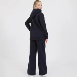 Clearance Juicy Couture Piger Overhead Hoodie og Wide Leg Joggers Tracksuit Set Natsky