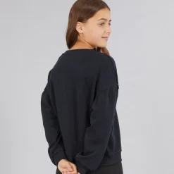 Sale MINOTI Piger Sweatshirts Sort