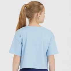 Best Juicy Couture Piger Tonal T-shirts Blå Himmelblå