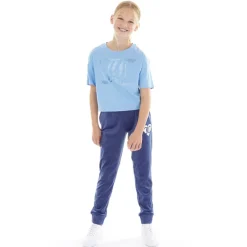Online Juicy Couture Piger T-shirt Boxy i Tonen Della Robbia Blå Blå