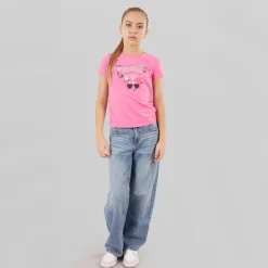 Sale Guess Piger T-shirt Jelly Pink Lyserød