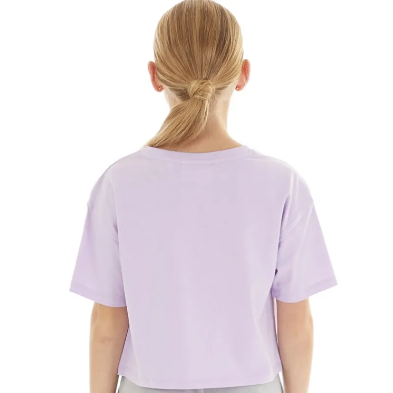 New Juicy Couture Piger T-shirt med boksformet pasform Lavenula Lilla