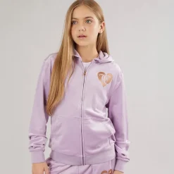 Online Juicy Couture Piger Velour Træningsdragt Lavendel lilla