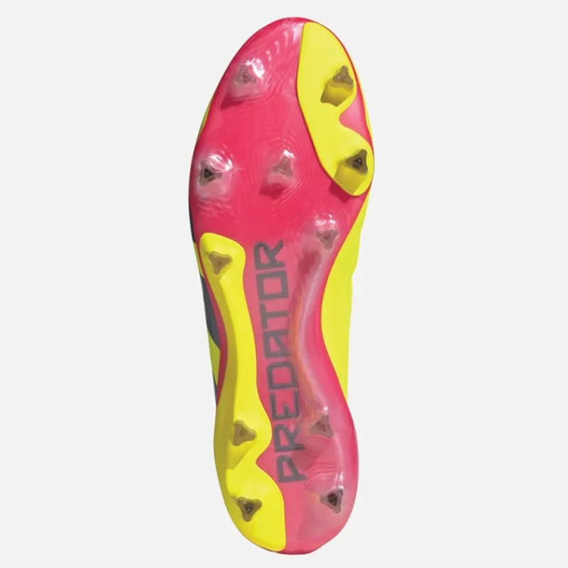Hot adidas Predator Elite FG Fast Ground Fodboldstøvler Team Solgul 2/Kerne Sort/Solrød