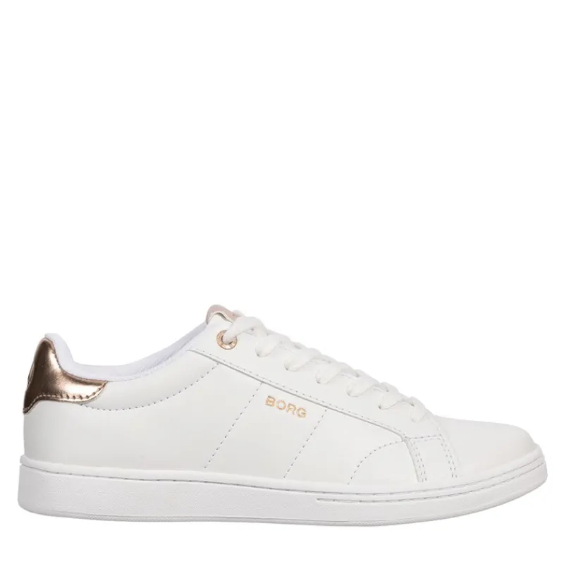 New BJORN BORG Sneakers med logo til kvinder T460 Whrg Hvid