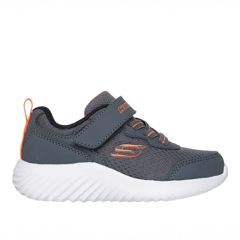 New SKECHERS SPORT spædBørn Drenge Bounder Sneakers Grå