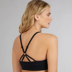 Online Reebok Sport-BH til Kvinder Maryna Sømløs Sort
