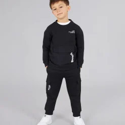 Outlet Bench Sæt med Sweatshirt og Joggingbukser til Drenge Sort