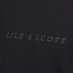 Outlet Lyle And Scott Sweatshirt med Cargo Lommer Z865 Sort Jet