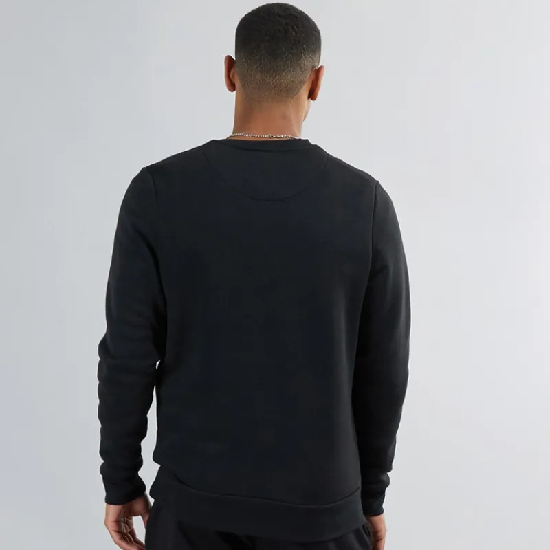 Outlet Brave Soul Sweatshirt med rund hals i til herre Sort