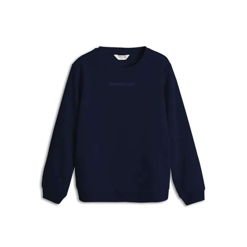 New Copenhagen Legacy Sweatshirt til Børn Blå Marineblå