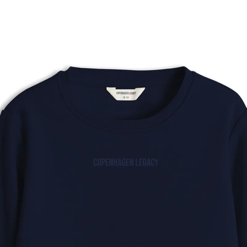 New Copenhagen Legacy Sweatshirt til Børn Blå Marineblå