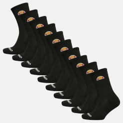 New Ellesse Ti Pak Crew Sokker Sort