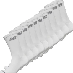 Clearance New Balance Ti par Strømper med Polstring Crew Hvid