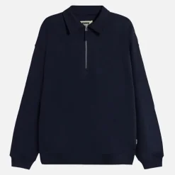 Outlet Woodbird Tom lynlås polo skjorte Navy