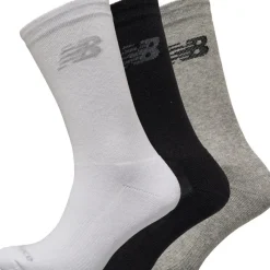 Clearance New Balance Tre par pudeforstærkede strømper Sort/Grå/Hvid Flerfarvet