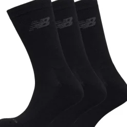 Clearance New Balance Tre par pudeforstærkede strømper Sort