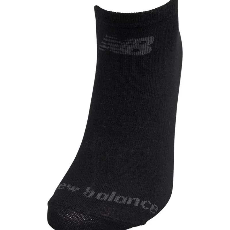 Outlet New Balance Tre par Usynlige Strømper Sort