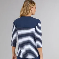 New Bench T-shirt Arian Blå til Kvinder Marineblå
