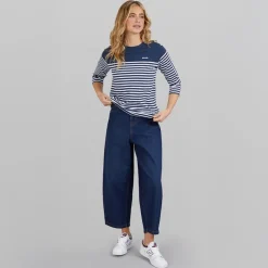 New Bench T-shirt Arian Blå til Kvinder Marineblå