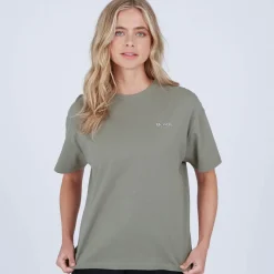 Clearance Bench T-shirt Oona Kaki Ash Dame