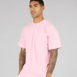 New Avant Garde T-shirt til Herre Bubblegum Pink Candy-lyserød