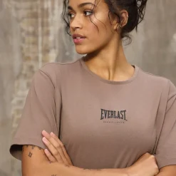 Everlast T-shirt til kvinder Fossil Brun