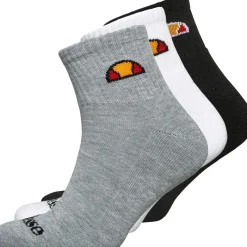 Sale Ellesse Unisex Quarter Ankel sokker Flerfarvet