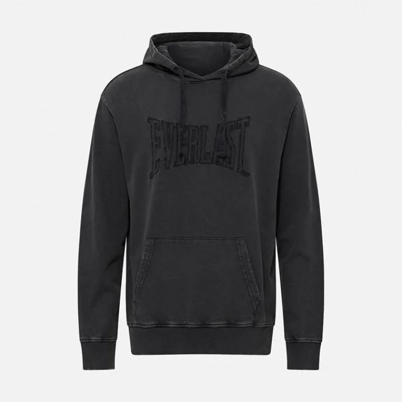 Outlet Everlast Vasket broderet hoodie skønhed Sort